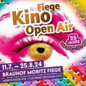25 Jahre Fiege Kino Open Air: 11.07. - 25.08.2024 im
Brauhof Moritz Fiege