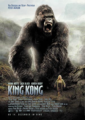 King Kong mit Jack Black und Naomi Watts