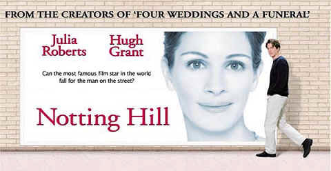 notting hill grant hugh william bookshop thacker cineclub suburb london own little his